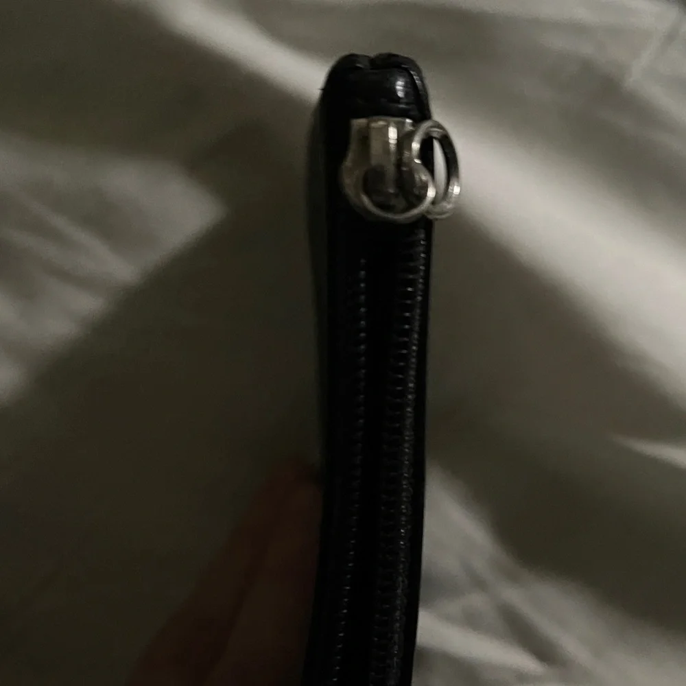 Coach Vintage Black Leather Coin or Pouch Coach